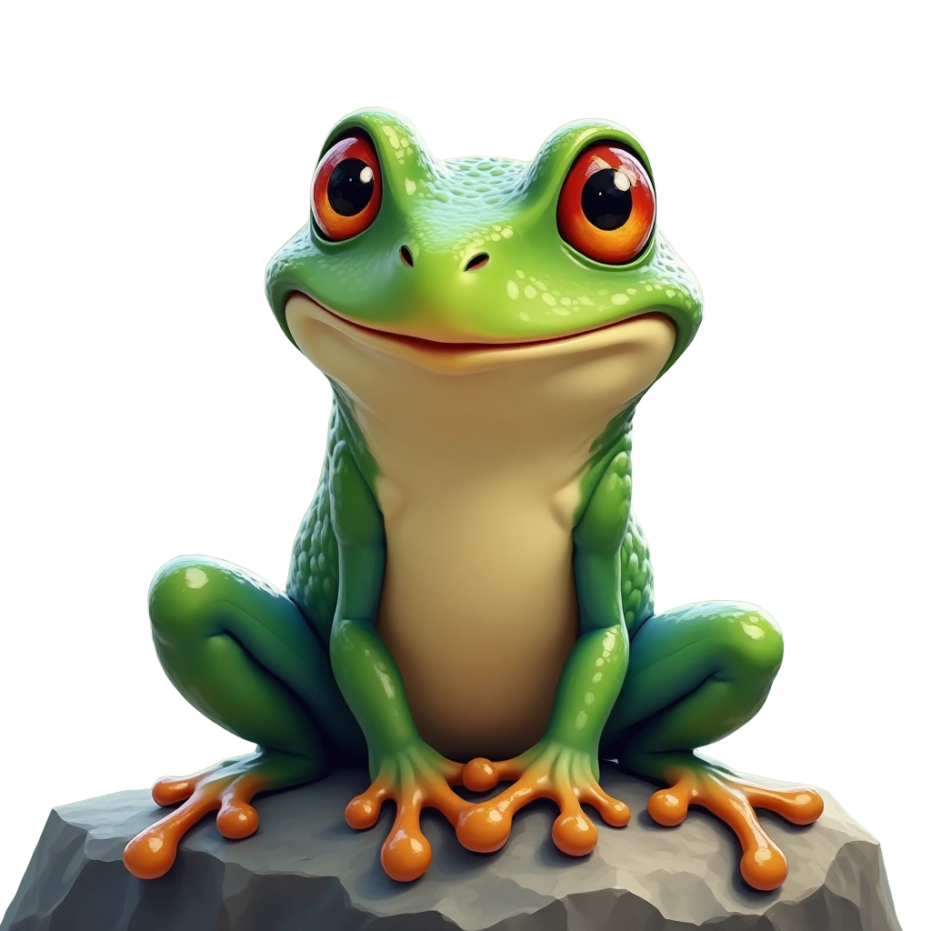 Frog on a Rock